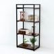 Kệ sách 4 tầng 60x40x130cm gỗ cao su KS68287