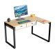Bàn chữ L có ngăn kéo 120x90cm gỗ cao su CD68037