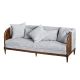 Ghế sofa băng INDOCHI 200x72x79cm bọc vải khung gỗ Ash SFB68092
