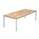 Bàn chữ nhật 240x100cm gỗ tràm chân sắt hệ UConcept HBUC064