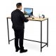 Bàn làm việc đứng 150x50cm gỗ cao su STD68047