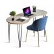Combo bàn làm việc hạt đậu và ghế bọc nệm CB68210