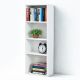Kệ sách 4 tầng 40x23x113cm gỗ cao su KS68331 Kệ sách 4 tầng 40x23x113cm gỗ cao su KS68331
