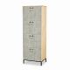 Tủ Locker 8 ngăn ren số 60x45x170cm gỗ cao su THSL010