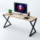 Bàn làm việc 160x60cm gỗ cao su hệ XConcept HBXC052