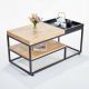Bàn trà phòng khách 100x50cm gỗ cao su TT68334