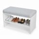 Ghế ngồi thay giày bọc nệm 70x35x45cm gỗ cao su KG68097 Ghế ngồi thay giày bọc nệm 70x35x45cm gỗ cao su KG68097