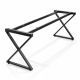 Chân sắt lắp ráp cho bàn 200x60cm hệ XConcept HCXC027