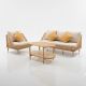Combo bàn ghế sofa gỗ Ash CBSF68058