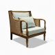 Ghế sofa đơn Club gỗ tần bì GSD68110