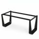 Chân sắt cho mặt bàn 180x80cm sơn tĩnh điện CHB68084