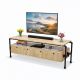 Kệ tivi PIPE ống nước hai ngăn kéo 140x45x50 (cm) KTV68021