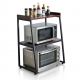 Kệ để lò nướng, lò vi sóng 60x40x80cm gỗ cao su KVS68014