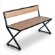 Ghế bằng dài 120x40x75cm chân sắt chữ X gỗ plywood GBD070