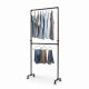 Kệ treo đồ 2 tầng 85x35x170cm ống nước sắt PPF026