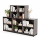 Kệ trang trí 150x30x120cm gỗ cao su KTB68259