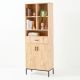 Kệ tủ văn phòng 70x35x195cm gỗ cao su KTT68069