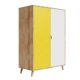 Tủ quần áo trẻ em 80x45x120cm gỗ cao su TREM006