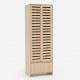 Tủ quần áo 80x55x235cm gỗ plywood TQA68092