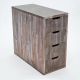 Tủ cá nhân 35x75x73cm gỗ tràm TCN68094