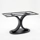 Chân sắt cho bàn ăn 140x80cm sơn tĩnh điện CHB68117