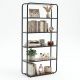 Kệ trang trí 5 tầng 90x30x180cm gỗ cao su KTT68089