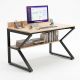 Bàn làm việc 120x70cm gỗ cao su KConcept HBKC061