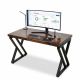 Bàn làm việc 120x65cm gỗ me tây chân sắt hệ XConcept HBXC070