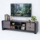 Kệ tivi WOONI 160x35x45cm gỗ cao su KTV68142