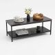 Bàn sofa 120x50x45cm gỗ tràm chân sắt sơn tĩnh điện TT68379