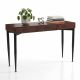 Bàn console 140x50x88cm gỗ cao su chân sắt CONE CST117