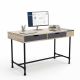 Bàn làm việc ống nước 120x60cm gỗ cao su PPF022