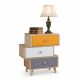 Tủ đầu giường COLO gỗ cao su 60x35x67cm - TDG68081