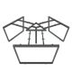 HCTC024 - Chân bàn cụm 3 hệ Trapeze Concept 236x205cm lắp ráp