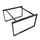 HCRT012- Chân sắt bàn cụm 2 hệ Rectang 120x120cm lắp ráp