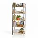 Kệ trang trí VEGA 5 tầng 60x32x161cm gỗ khung sắt KS68077
