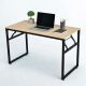 Bàn làm việc gỗ Plywood chân sắt gấp gọn 120x60x75cm HOBP021