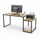Bàn vi tính liền kệ CPU kết hợp kệ sách 126x60x141(cm) COD68040