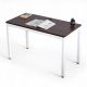 Bàn làm việc 120x60cm gỗ tràm hệ Wooden chân Uconcept lắp ráp