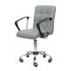 Ghế chân xoay có tay nệm màu xám GAKJB-1064X