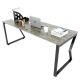 Bàn làm việc 180x70cm gỗ cao su chân sắt hệ Mconcept HBMC033 Bàn làm việc 180x70cm gỗ cao su chân sắt hệ Mconcept HBMC033