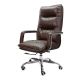 Ghế giám đốc bọc da Simili cao cấp màu Nâu AKJO856