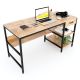 Bàn làm việc có ngăn kéo chân kết hợp kệ BD68079