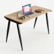 Bàn làm việc 120x60cm gỗ Plywood phủ melamin chân sắt CONE HBCO032