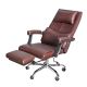 Ghế giám đốc ngả lưng nệm bọc simili màu nâu MFA714N Ghế giám đốc ngả lưng nệm bọc simili màu nâu MFA714N
