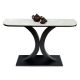 Bàn console, bàn trang trí mặt đá góc bo cạnh CST021