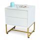 Tủ đầu giường PUTO 50x40x57cm gỗ cao su TDG68041