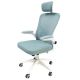 Ghế văn phòng có tựa đầu tay lật MF8332LGhế văn phòng có tựa đầu tay lật màu xanh MF8332LXN