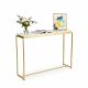 Bàn console ROVE mặt đá khung sắt CST044