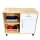 Tủ di động có khóa 80x40x65cm gỗ tự nhiên TCN68031 Tủ di động có khóa 80x40x65cm gỗ tự nhiên TCN68031